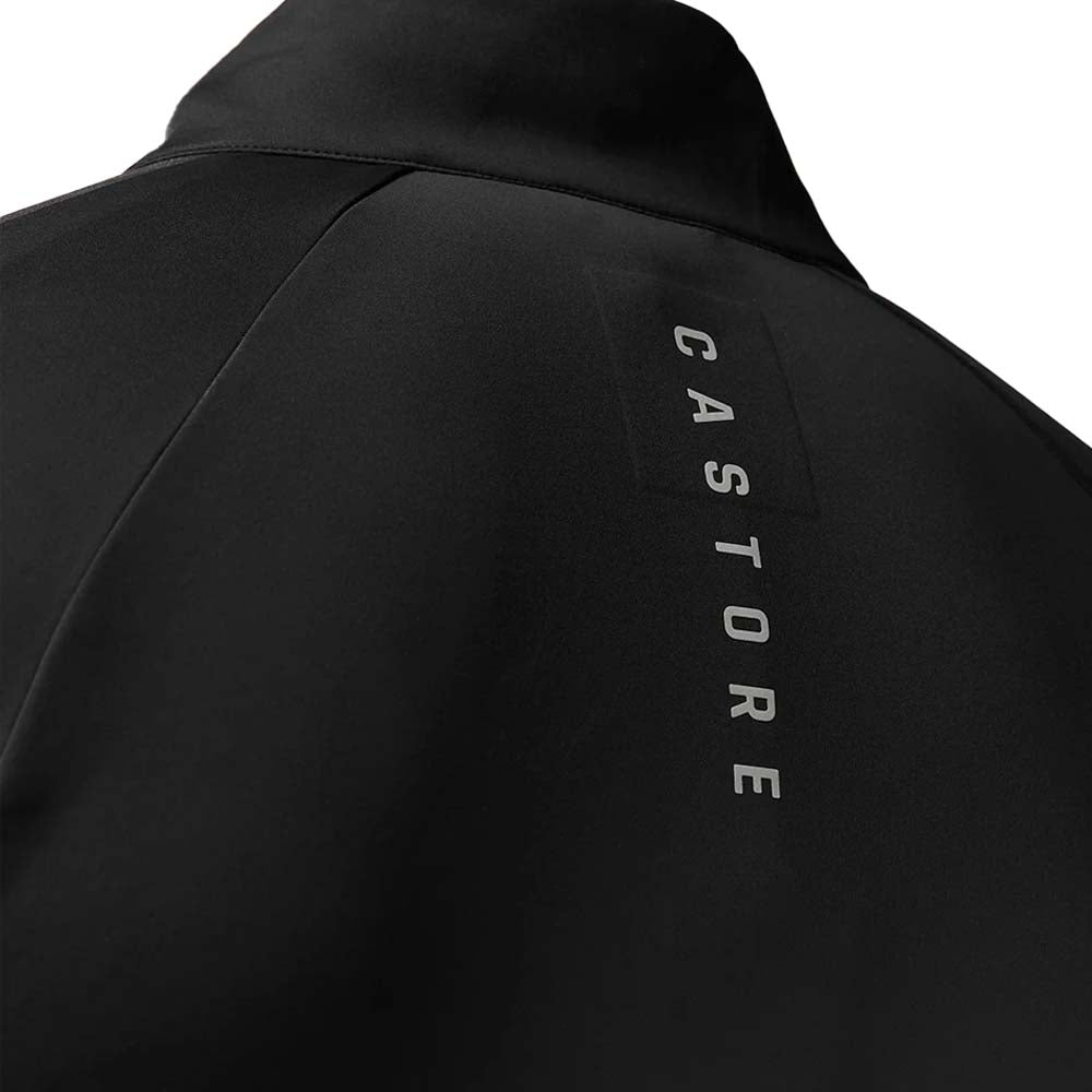 Castore Pinnacle Mens Hybrid Golf Jacket 2025 - Black / Mid Grey