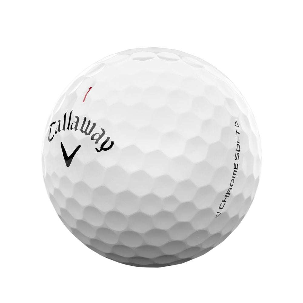 Callaway Golf Chrome Soft Golf Balls - White