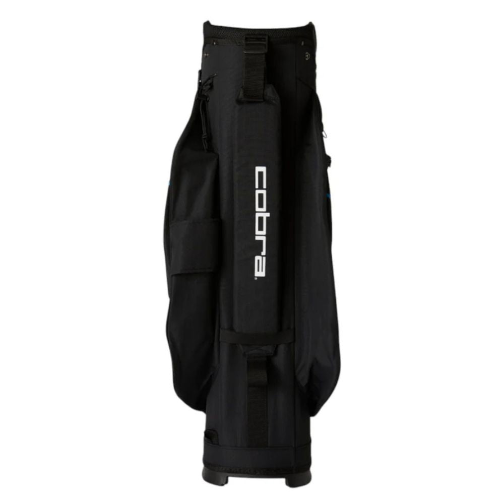 Cobra Signature Golf Cart Bag - Black / White / Vivid Blue
