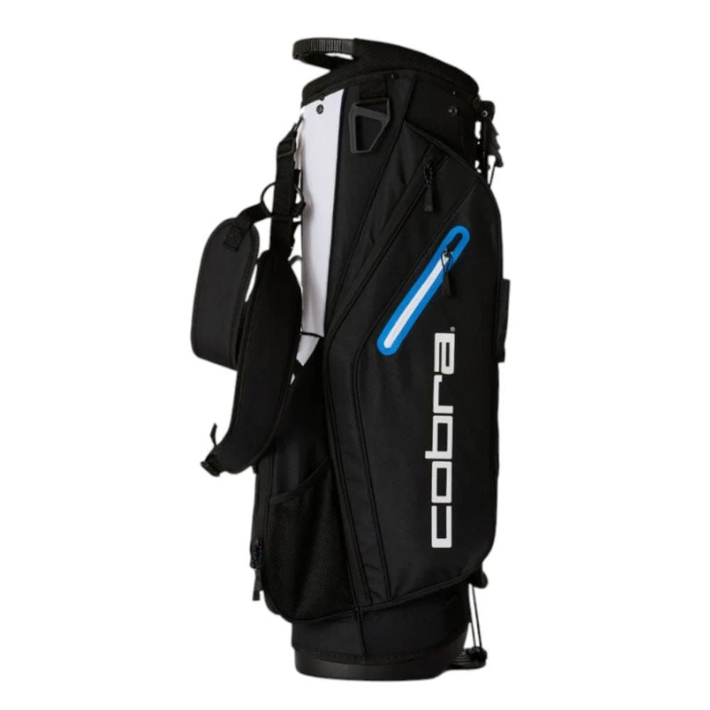 Cobra Signature Golf Stand Bag - Black / White / Vivid Blue