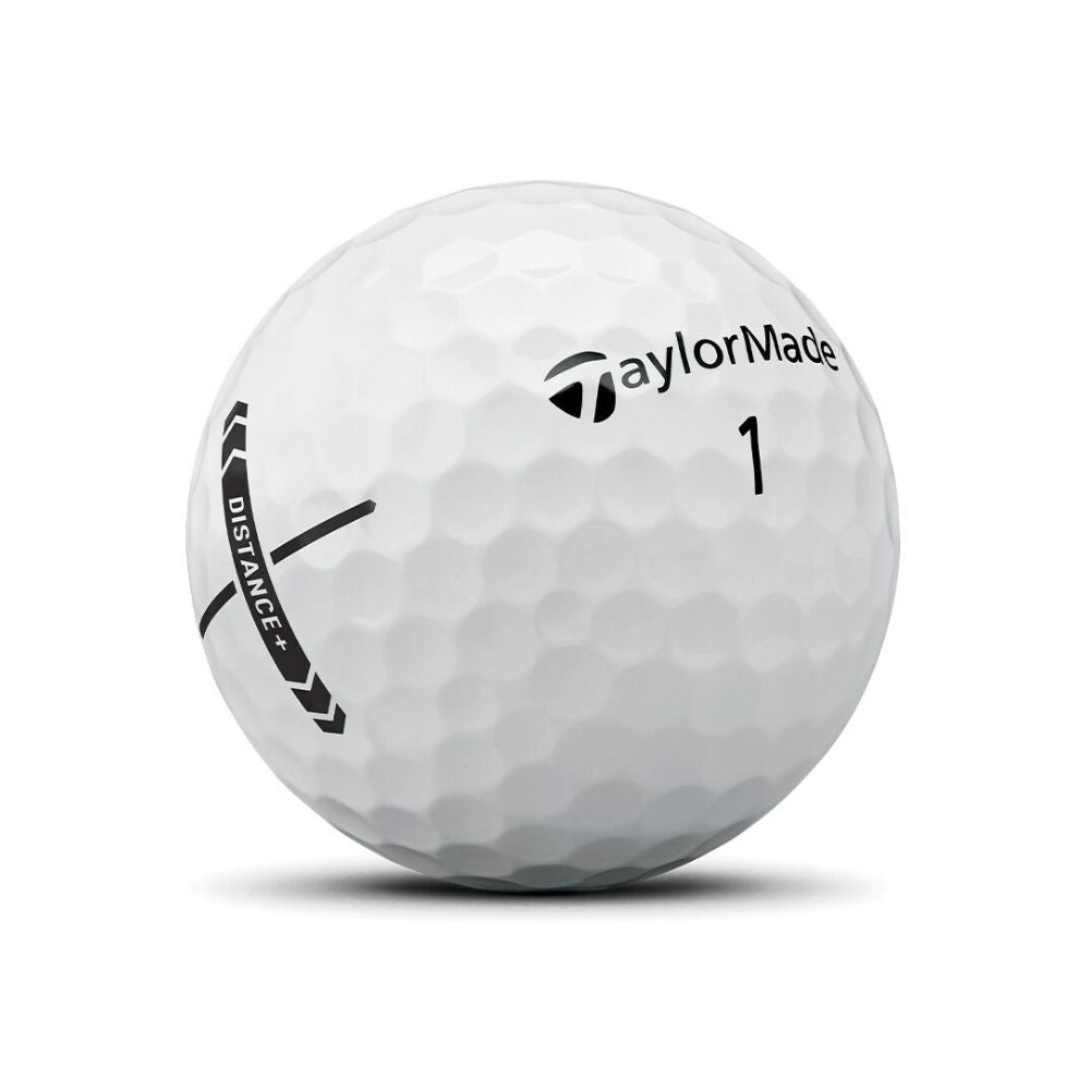TaylorMade Distance+ Golf Balls 2025 - White - 3 for 2 Offer