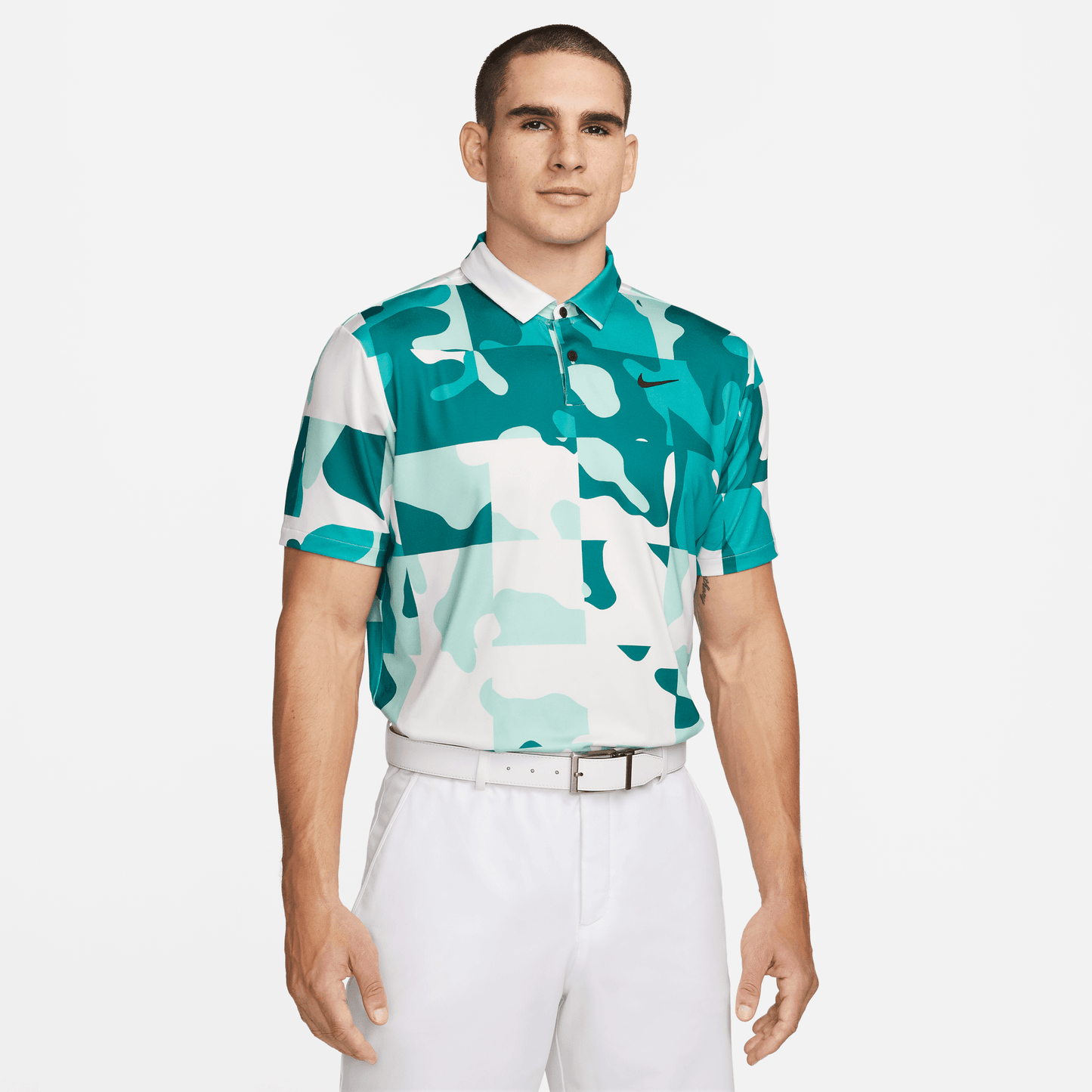 Nike Golf Dri-Fit Tour Camo Grid Shirt DR5310