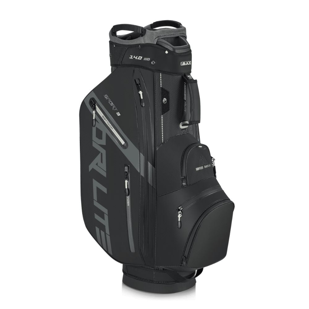 Big Max Dri Lite Sport 3 Golf Cart Bag 2025 - Black