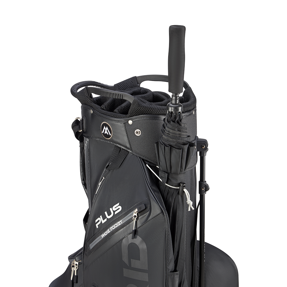 Big Max Dri Lite Hybrid Plus Golf Stand Bag 2024 - Black   