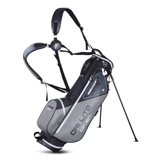 Big Max Dri Lite Seven G Golf Stand Bag - Black Grey 2024 Black / Grey  