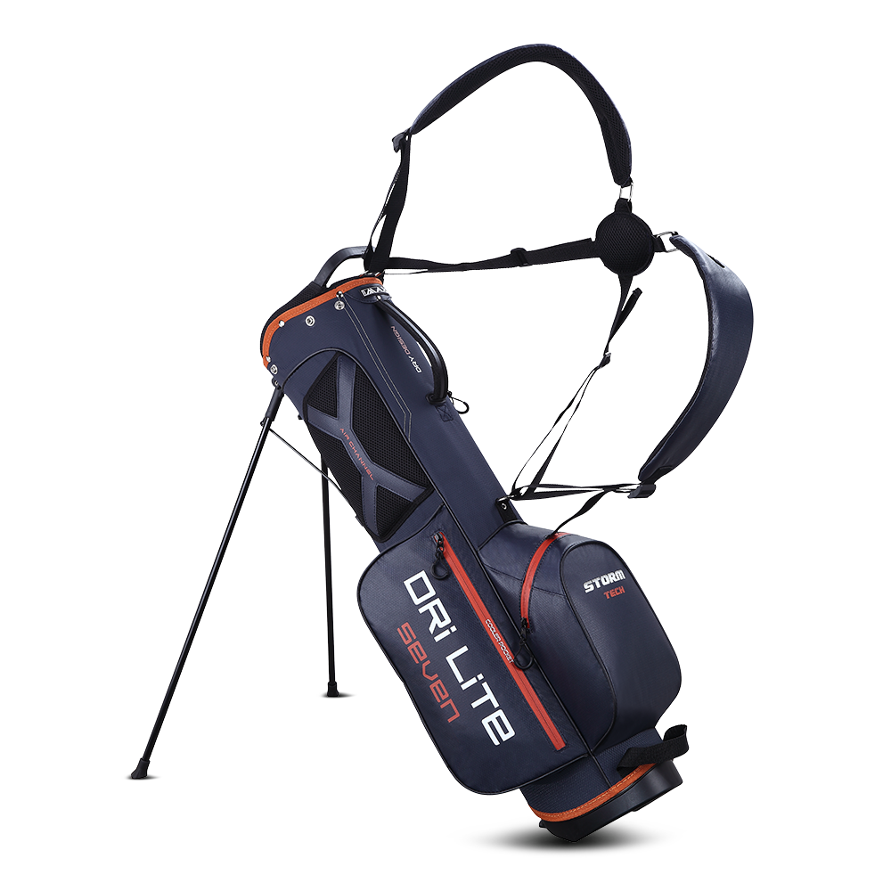 Big Max Dri Lite Seven G Golf Stand Bag - Steel Blue Rust