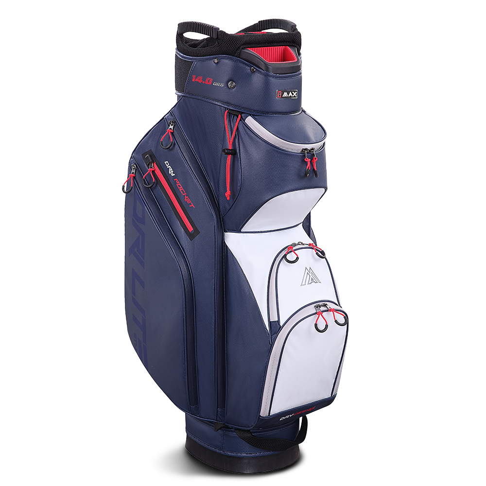 Big Max Dri Lite Style Golf Cart Bag 2024 - Navy White Red   