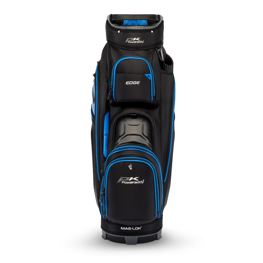 Powakaddy Edge Golf Cart Bag 2025 - Black / Blue