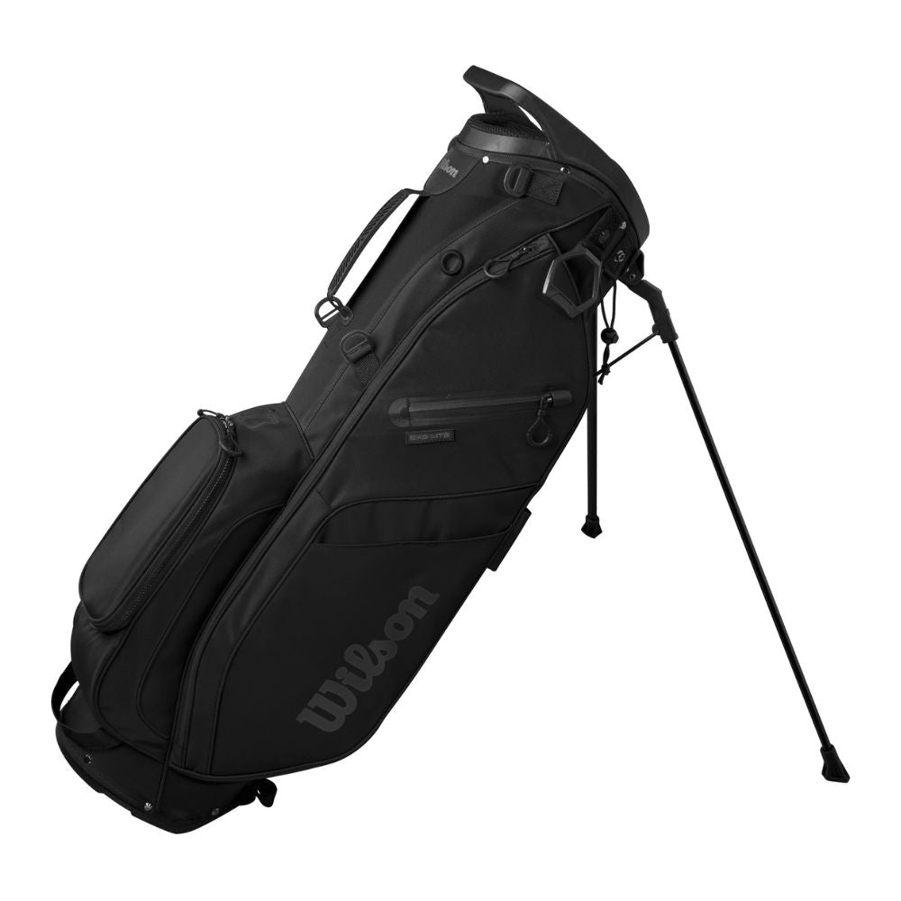Wilson Golf Exo Lite Stand Bag 2025 - Black Black