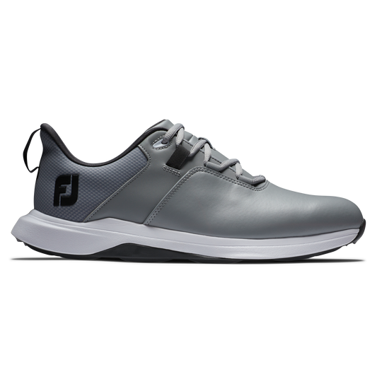 FootJoy ProLite Mens Spikeless Golf Shoes 56923 Grey / Charcoal / White 56923M 8 