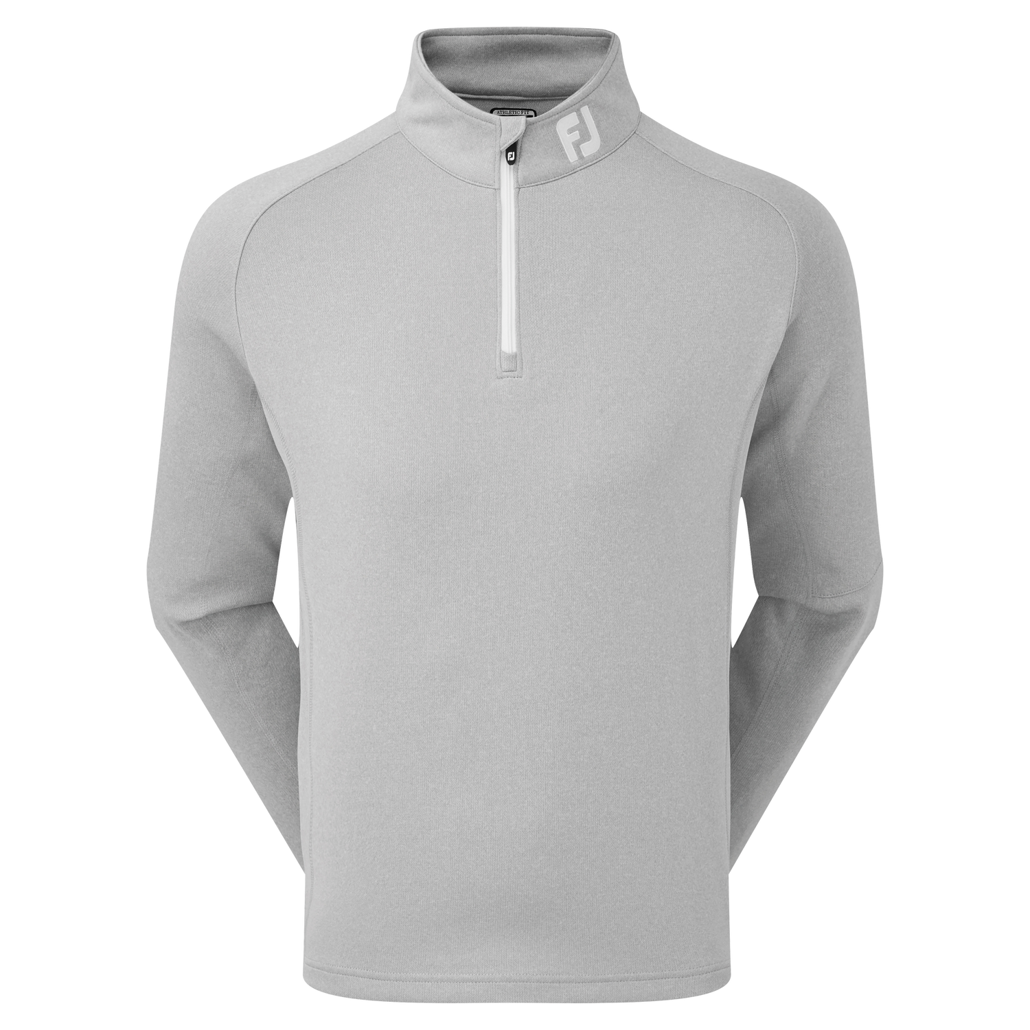 FootJoy Chill-Out 1/2 Zip Pullover Golf Top - 90149 Heather Grey M