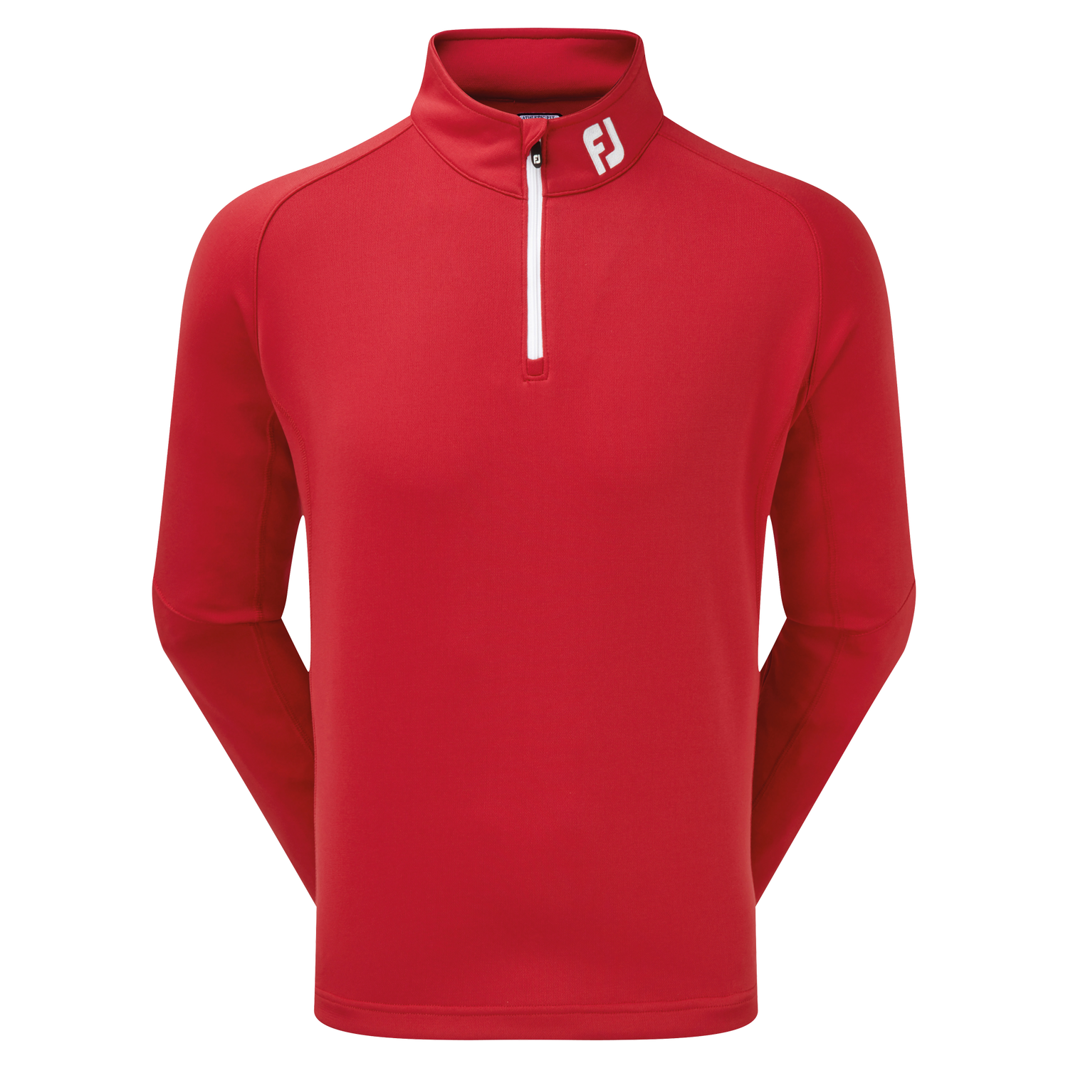 FootJoy Chill-Out 1/2 Zip Pullover Golf Top - 90150 Red M