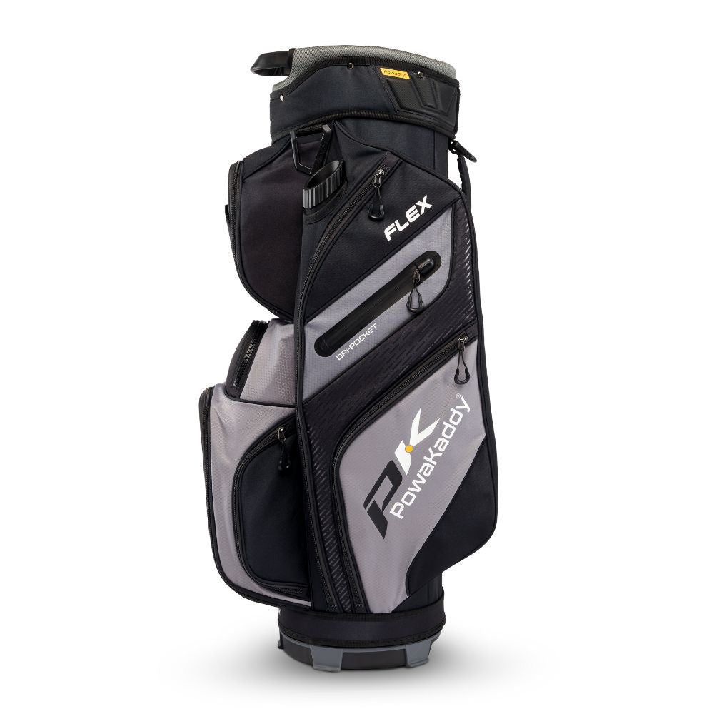 Powakaddy Flex Golf Cart Bag 2025 - Grey / Black
