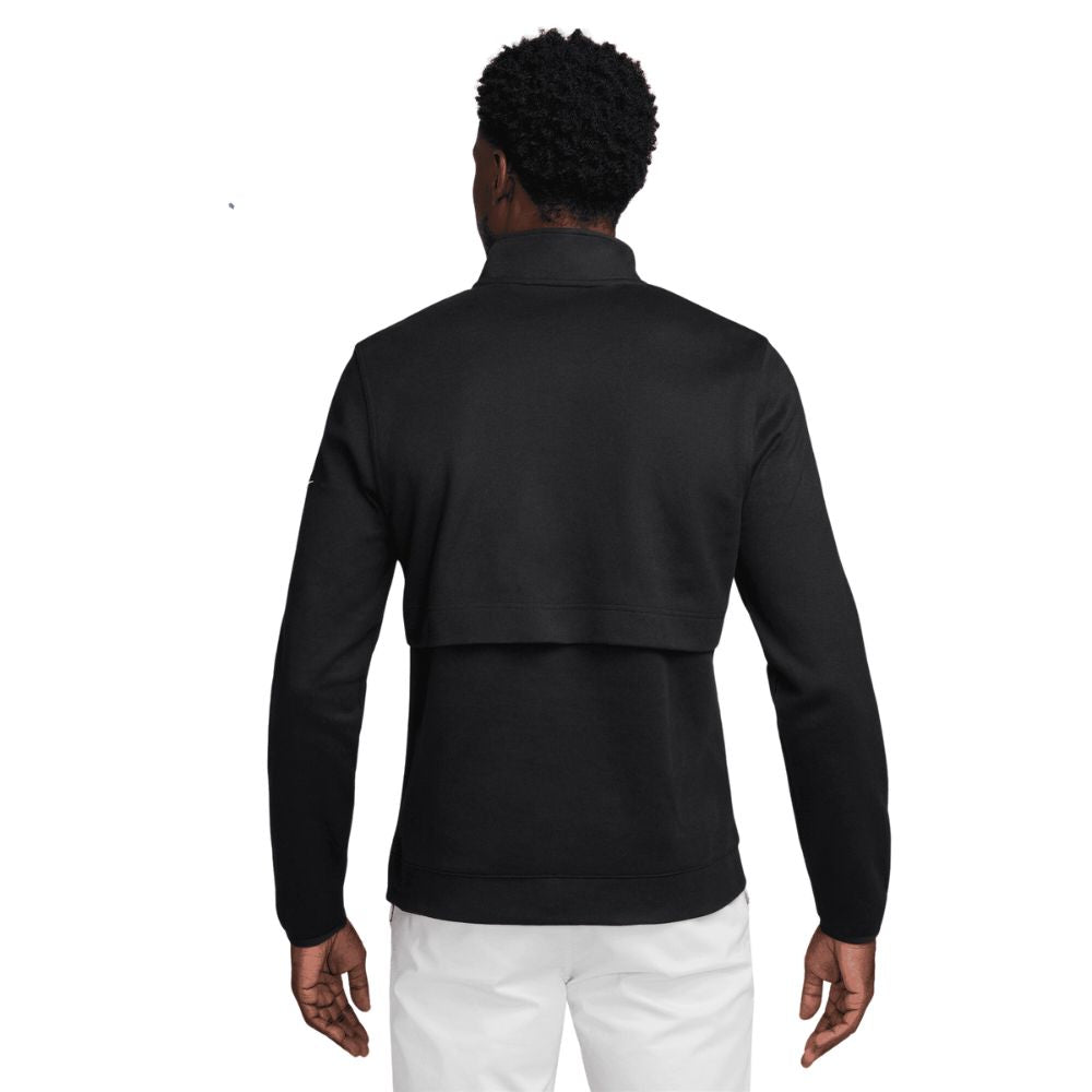 Nike Tour 1/2 Zip Pique Pullover Golf Top - FQ0472 010