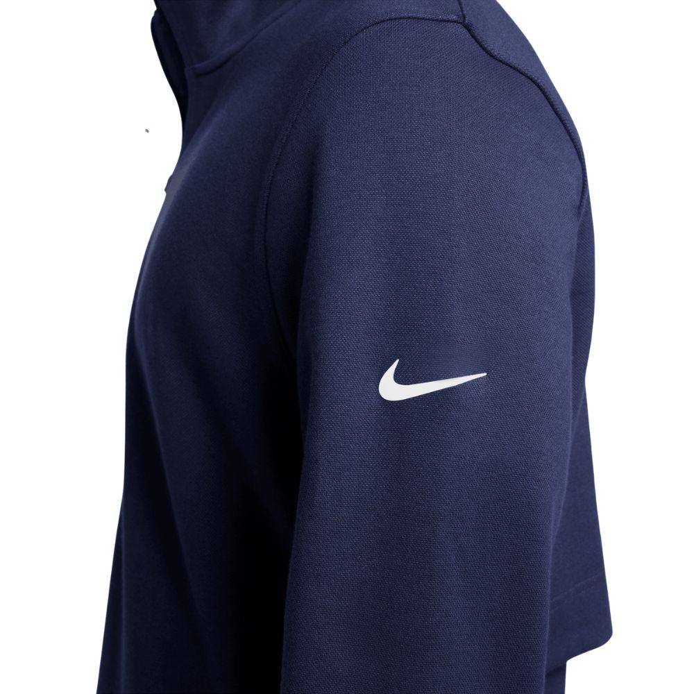 Nike Tour 1/2 Zip Pique Pullover Golf Top - FQ0472 410
