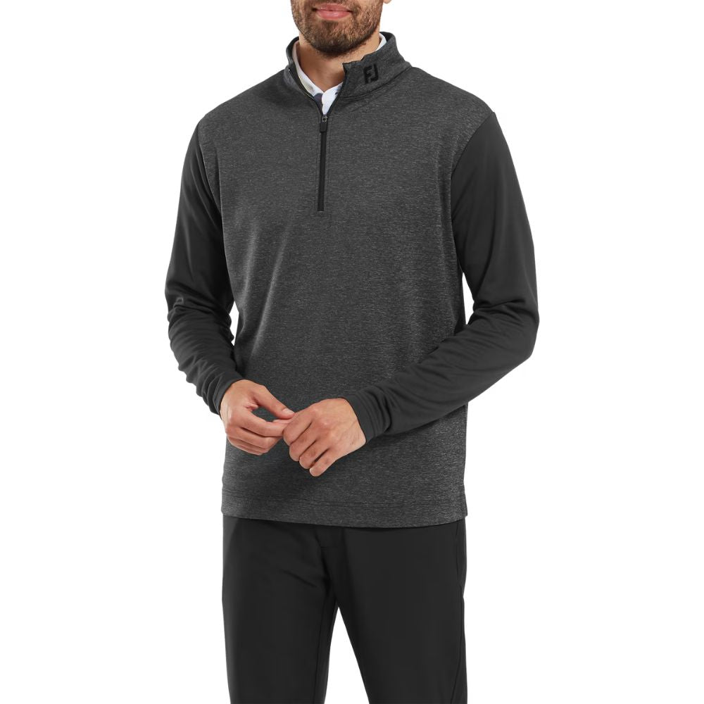 FootJoy Essential Tonal Heather Chill-Out Pullover Top 2025 - 34137