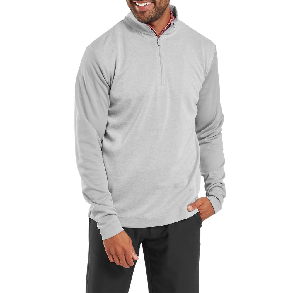 FootJoy Essential Tonal Heather Chill-Out Pullover Top 2025 - 34139