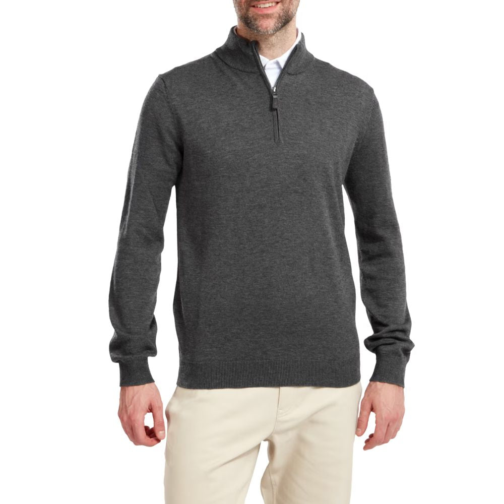 FootJoy Essentials 1/2 Zip Mens Golf Midlayer Top 2025 - 90139