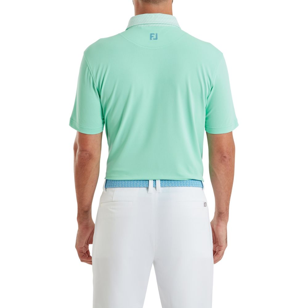 FootJoy Golf Star Geo Trim Pique Polo Shirt 2026 - 39284