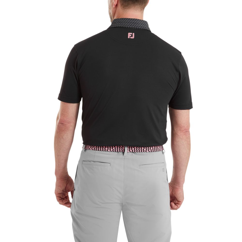 FootJoy Golf Star Geo Trim Pique Polo Shirt 2026 - 39285