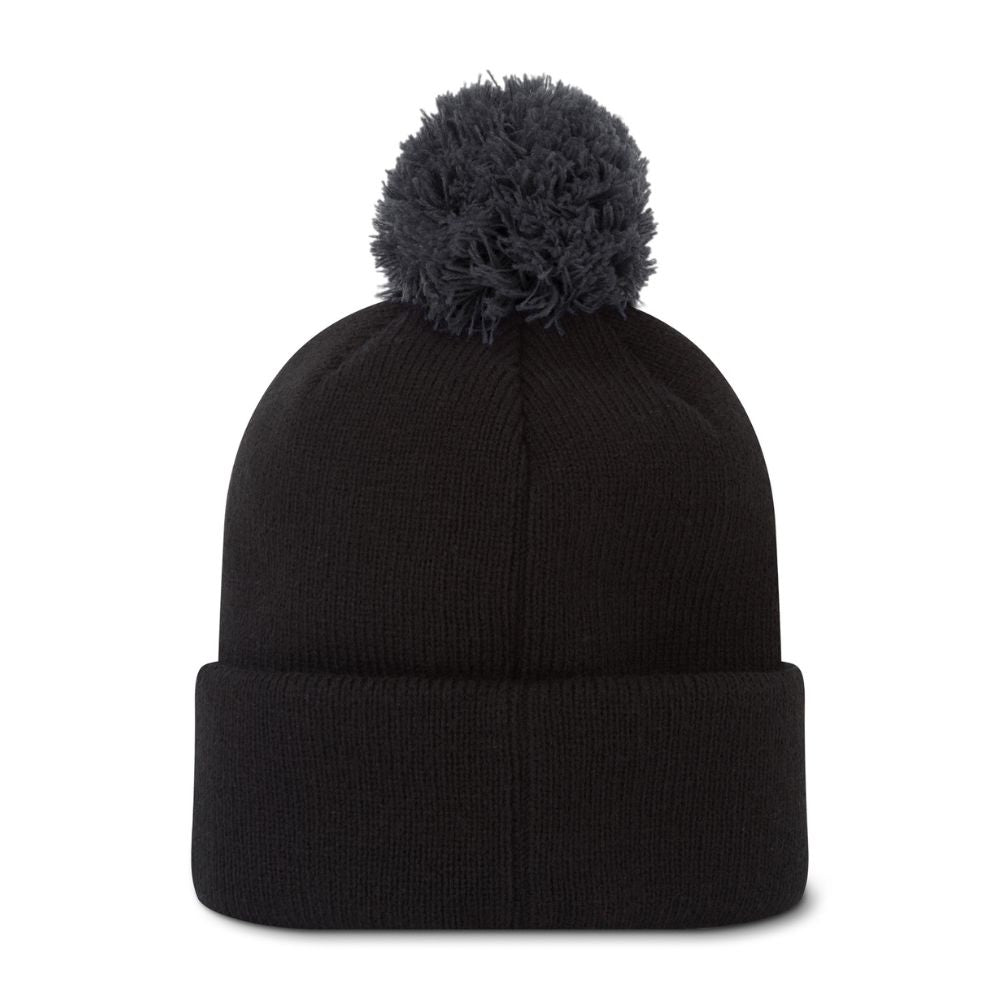 FootJoy Solid Pom Pom Golf Bobble Hat 2025 - Black