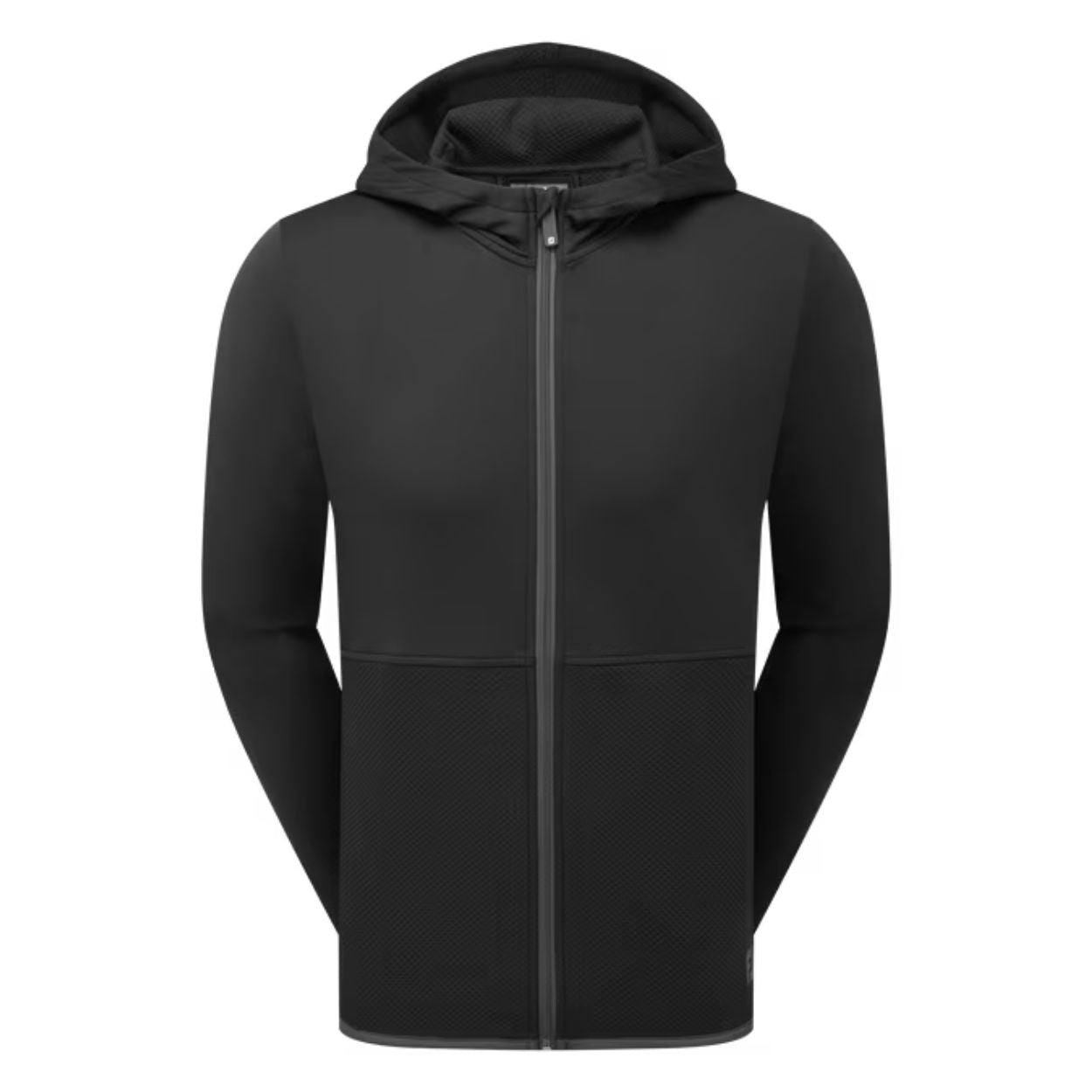 FootJoy ThermoSeries Full-Zip Golf Hoodie - 31965 Black S