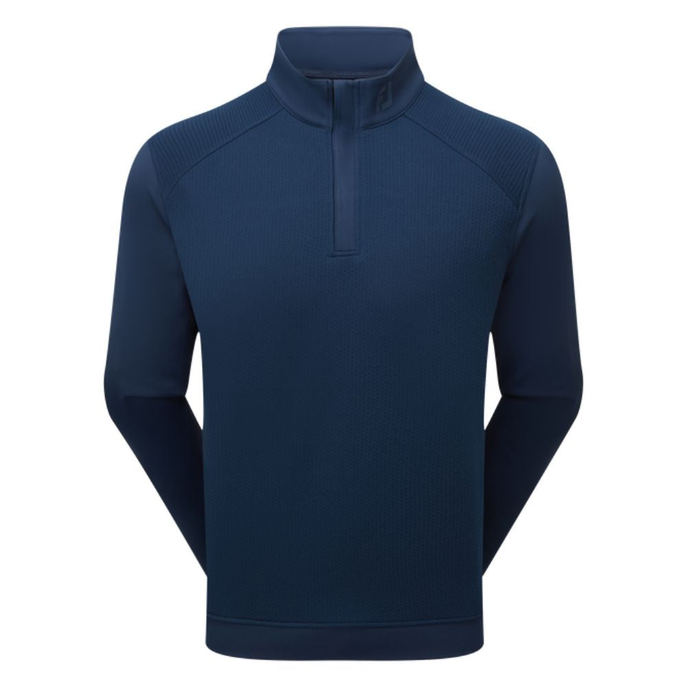FootJoy ThermoSeries Ottoman Golf Midlayer Pullover Top 2025 - 37836 Navy M