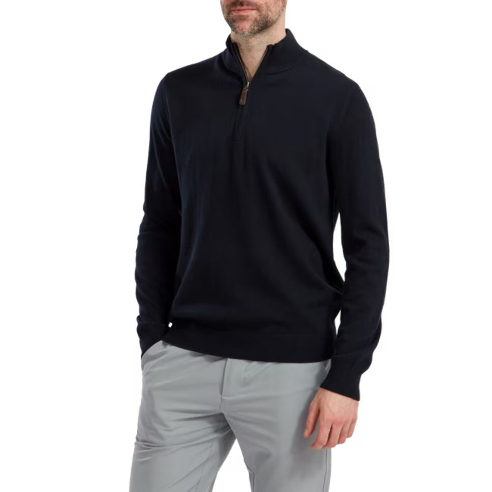 FootJoy Essentials 1/2 Zip Mens Golf Midlayer Top 2025 - 90138
