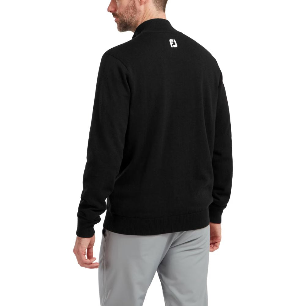 FootJoy Essentials Woolblend 1/2 Zip Lined Mens Golf Midlayer Top 2025 - 90207