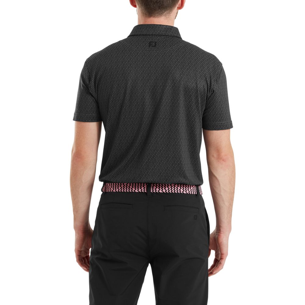 Footjoy Modernist Geo Pique Golf Polo Shirt 2026 - 39349