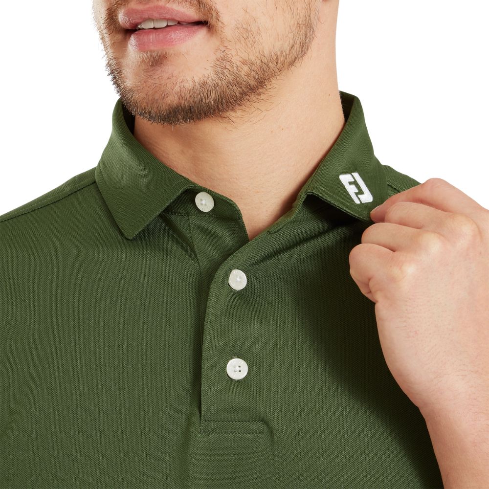 Footjoy Essentials Stretch Pique Solid Golf Polo Shirt - 84455