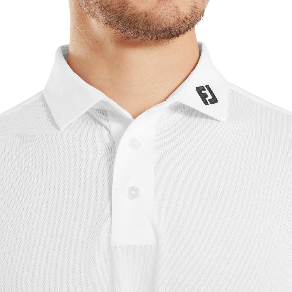 Footjoy Essentials Stretch Pique Solid Golf Polo Shirt - 91823