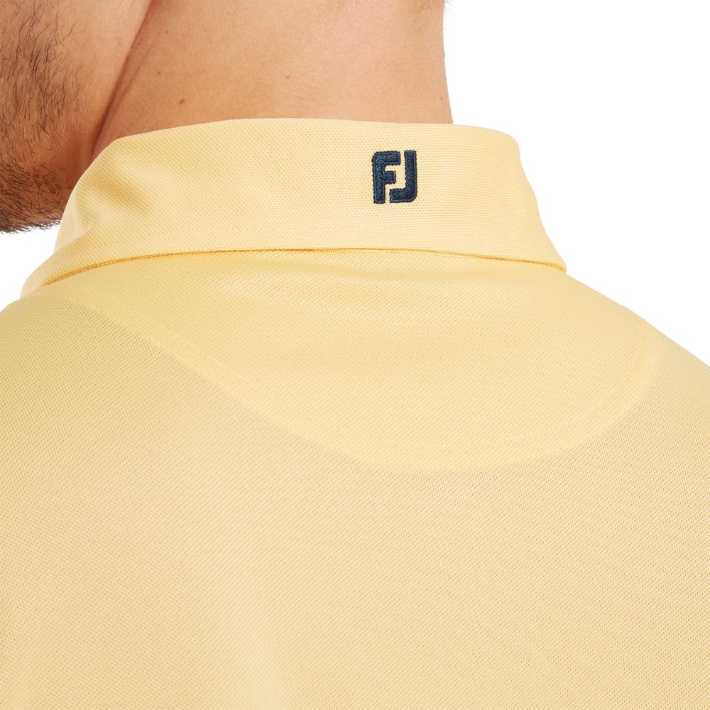 Footjoy Essentials Stretch Pique Solid Golf Polo Shirt - 91839