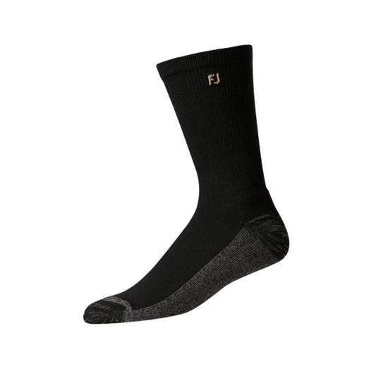 Footjoy ProDry Crew Socks Single 17022 - Black Black 7-11 