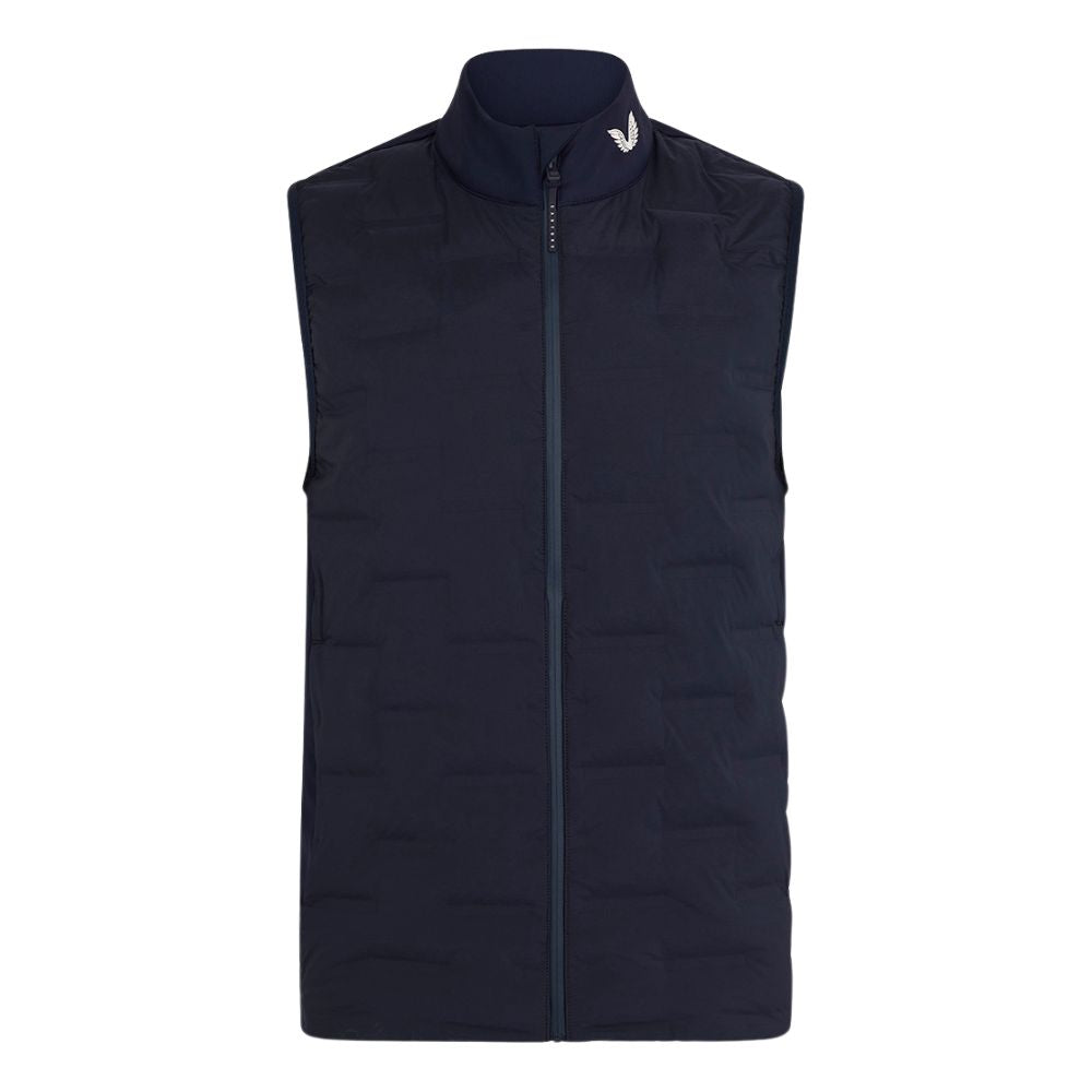 Castore Pinnacle Lightweight Mens Hybrid Golf Gilet 2025 - GMC50683-021 Midnight Navy / White 021 M