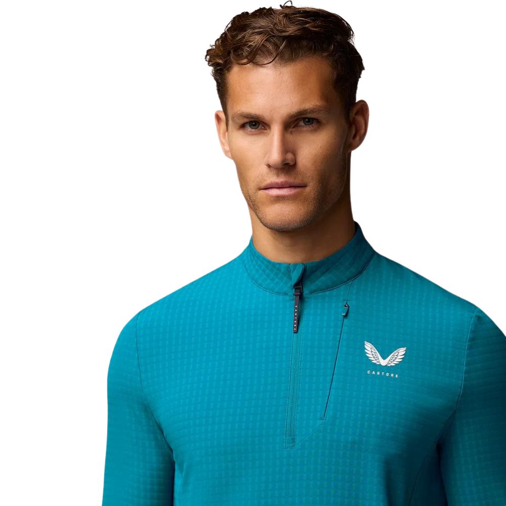 Castore Flex Tech 1/2 Zip Mens Golf Pullover Top - GMD40827-090