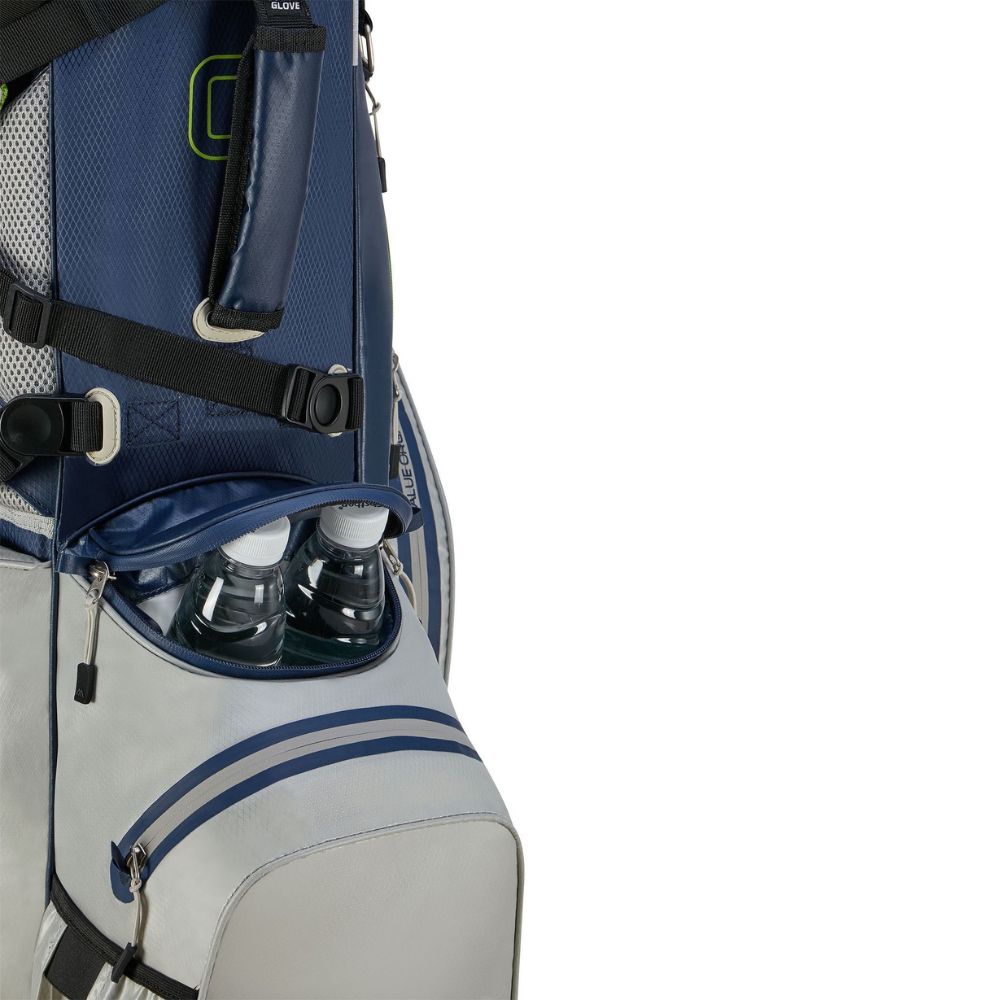 Big Max Aqua Hybrid 4 Golf Stand Bag 2025 - Navy / Grey / Lime