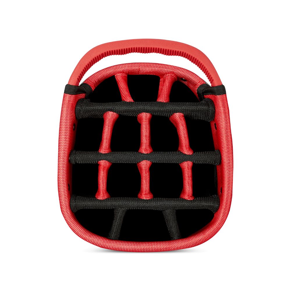 Big Max Dri Lite Hybrid Tour 2 Golf Stand Bag 2025 - Black / Charcoal / Red