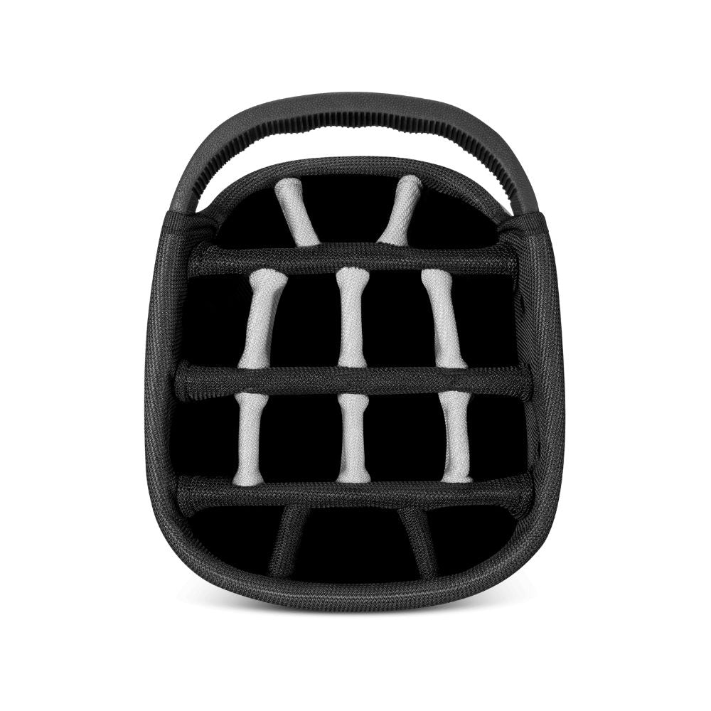 Big Max Dri Lite Hybrid Tour 2 Golf Stand Bag 2025 - Black / Off White