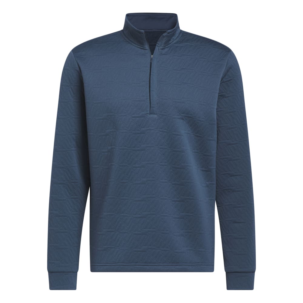 adidas Golf DWR 1/4 Zip Mens Golf Pullover HZ0434 Arctic Night M