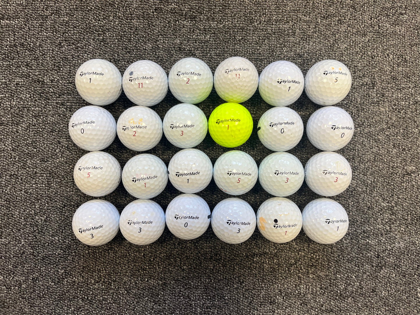TaylorMade Grade C Recycled Golf Balls - 24 Pack