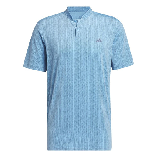 adidas Golf Sports Stripe Polo Shirt IQ2947 Sea Blue Burst / Pre Loved Ink M 