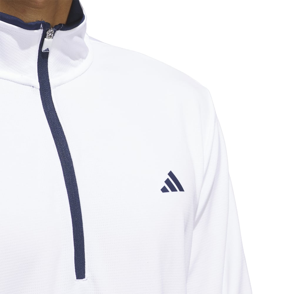 adidas Golf Lightweight 1/2 Zip Pullover Top IQ2962   