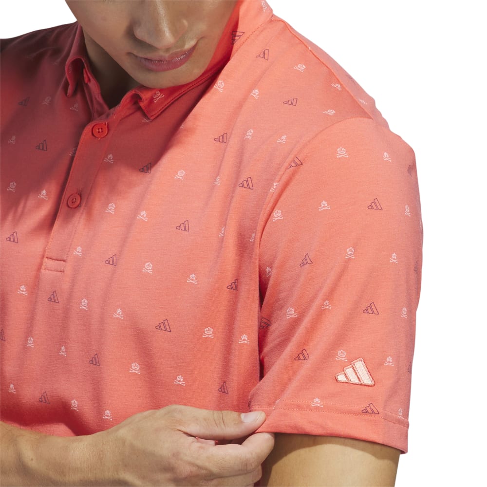 adidas Golf Go-To Print 2 Polo Shirt IS7333   