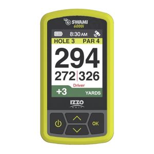 IZZO Swami 6000i Handheld Golf GPS Yellow