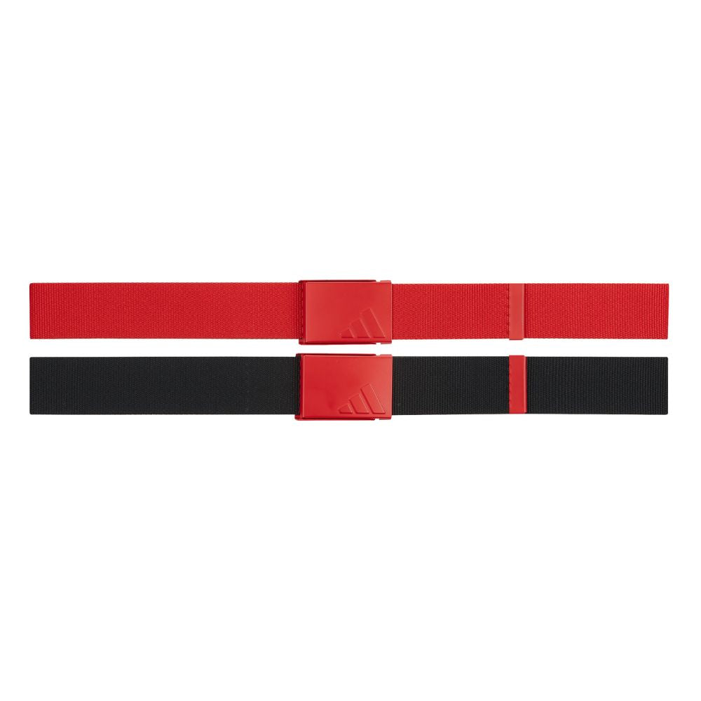 adidas Golf Reverse Webbing Belt - JI6596 Pure Ruby
