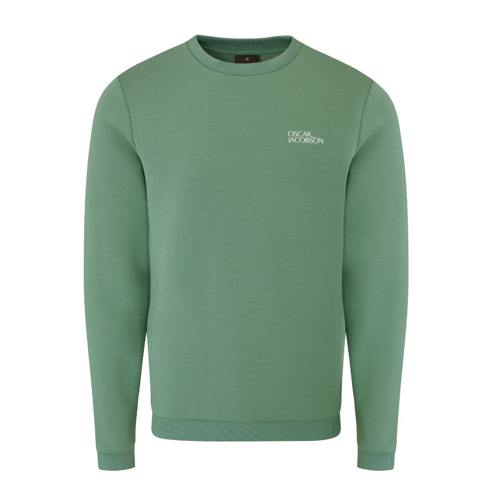 Oscar Jacobson Johnstone Tour Mens Pullover Golf Top 2025 - Watercress Watercress M