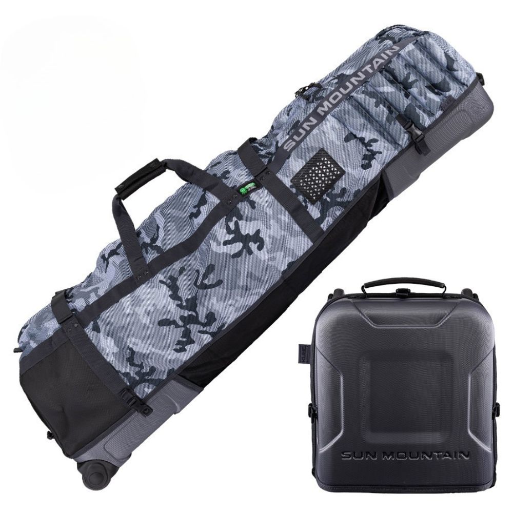 Sun Mountain Kube Golf Travel Cover - Raptor/ Steel Raptor/Steel