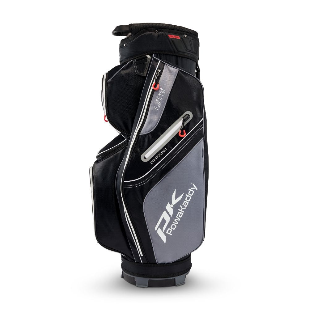 Powakaddy Lite Golf Cart Bag 2025 - Black / Grey