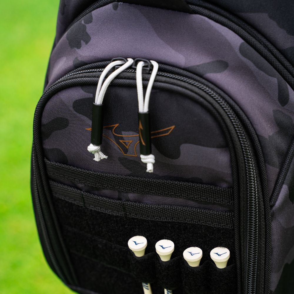 Mizuno BR-D4 25 Cart Bag - Black Camo Copper